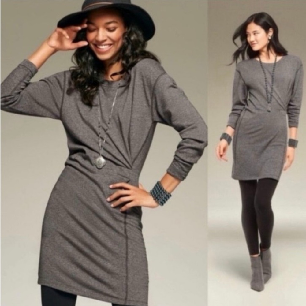 Cabi Put On French Terry Sheath Dress